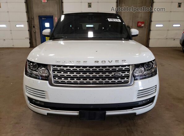 SALGS2FE6HA326097 2017 LAND ROVER RANGE White Вид спереду