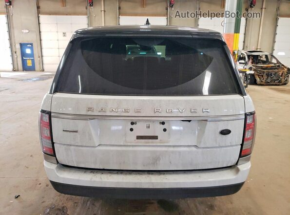 SALGS2FE6HA326097 2017 LAND ROVER RANGE White Вид ззаду
