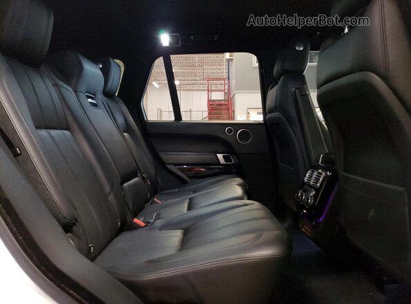 SALGS2FE6HA326097 2017 LAND ROVER RANGE White Вид задньої частини салону