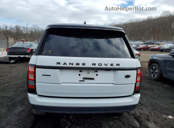 SALGS2FK8HA330531 2017 LAND ROVER RANGE White Vista trasera