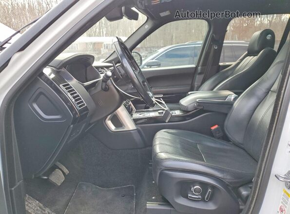 SALGS2FK8HA330531 2017 LAND ROVER RANGE White Vista interior delantera