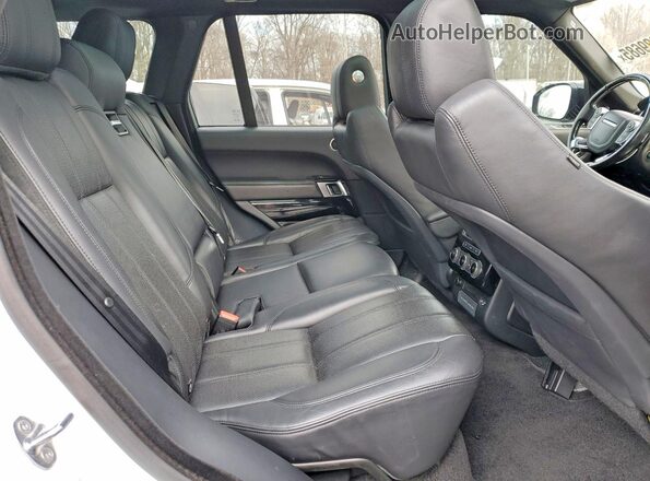 SALGS2FK8HA330531 2017 LAND ROVER RANGE White Vista interior trasera