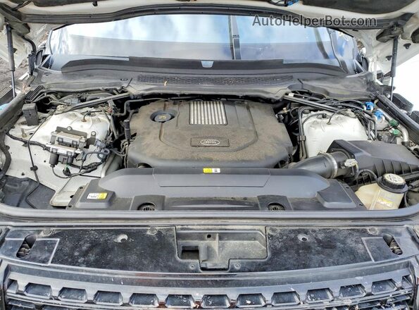 SALGS2FK8HA330531 2017 LAND ROVER RANGE White Vista del compartimento del motor