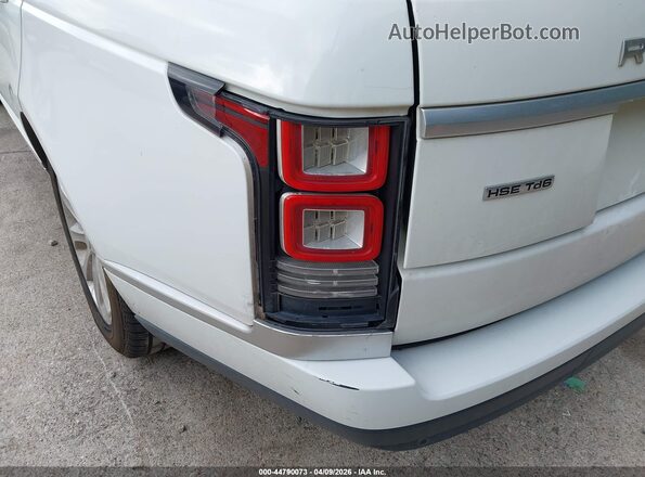 SALGS2KF9GA301675 2016 LAND ROVER RANGE ROVER White Դիմացի տեսք