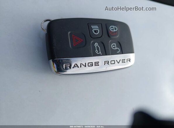 SALGS2KF9GA301675 2016 LAND ROVER RANGE ROVER White Առջևի վահանակի տեսք