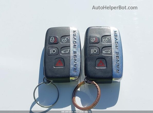 SALGS2PF7GA304955 2016 LAND ROVER RANGE ROVER White წინა პანელის ხედი