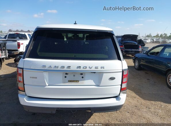 SALGS2PF7GA304955 2016 LAND ROVER RANGE ROVER White 