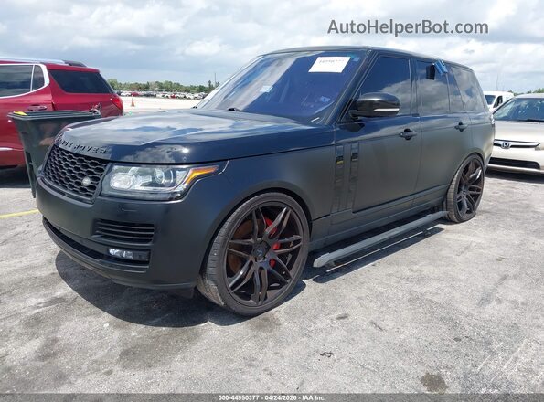 SALGS2PF7GA316328 2016 LAND ROVER RANGE ROVER Black 