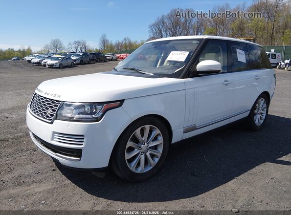 SALGS2PFXGA305002 2016 LAND ROVER RANGE ROVER White Przód lewy