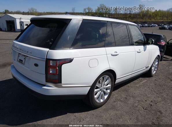 SALGS2PFXGA305002 2016 LAND ROVER RANGE ROVER White Tył prawy
