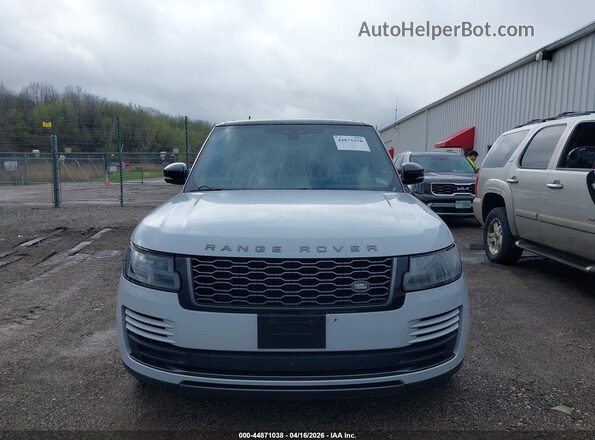 SALGS2RE6KA537349 2019 LAND ROVER RANGE ROVER White Вид щитка приладів