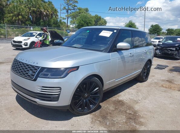 SALGS2RE7KA567122 2019 LAND ROVER RANGE ROVER Silver Przód lewy