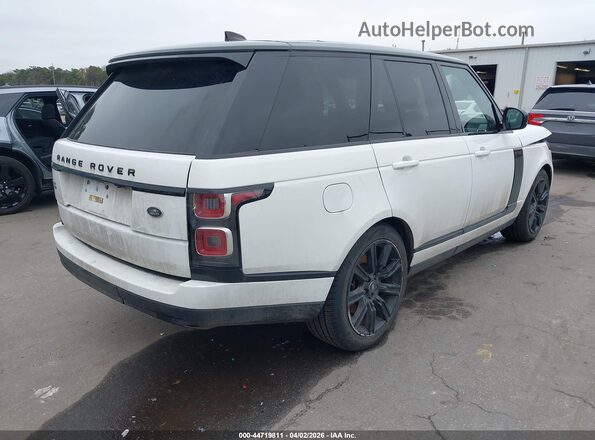 SALGS2RU2NA465528 2022 LAND ROVER RANGE ROVER White Trasero derecho