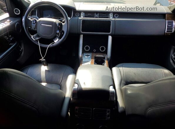 SALGS2RU4LA584128 2020 LAND ROVER RANGE Синий Вид панели приборов