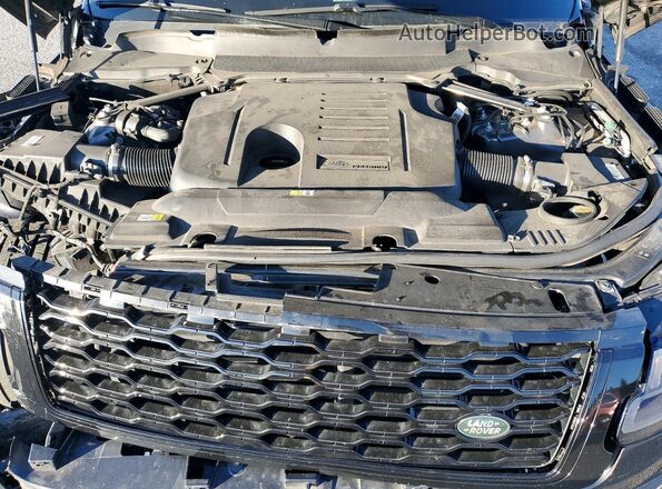 SALGS2RU6MA452389 2021 LAND ROVER RANGE Black Engine compartment view