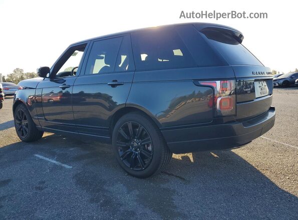 SALGS2RU6MA452389 2021 LAND ROVER RANGE Black Rear left