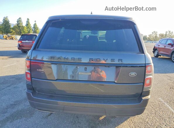 SALGS2RU6MA452389 2021 LAND ROVER RANGE Black Rear view