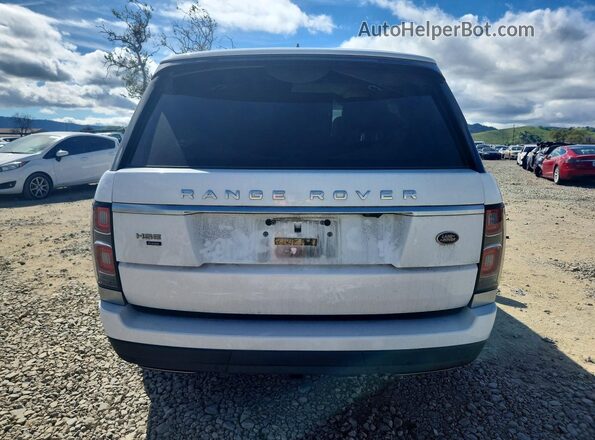 SALGS2RU6MA454885 2021 LAND ROVER RANGE White Հետևի տեսք