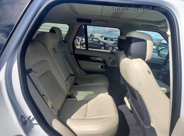 SALGS2RU6MA454885 2021 LAND ROVER RANGE White Սալոնի հետևի տեսք