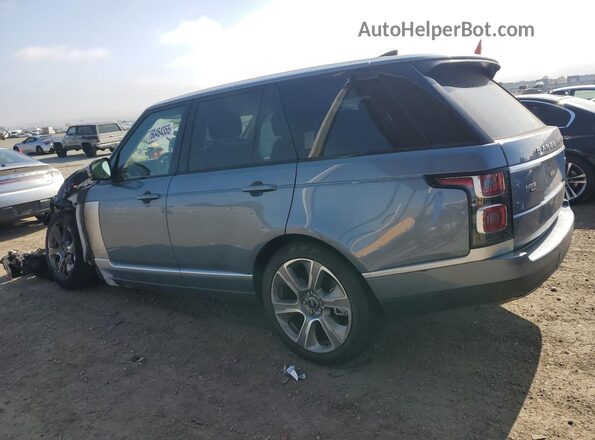 SALGS2RU6MA456250 2021 LAND ROVER RANGE Blue Trasero izquierdo
