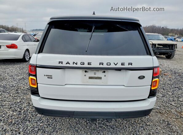 SALGS2RU6NA464074 2022 LAND ROVER RANGE White Հետևի տեսք