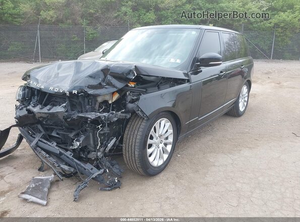 SALGS2RU8LA574122 2020 LAND ROVER RANGE ROVER Черный Передняя левая четверть