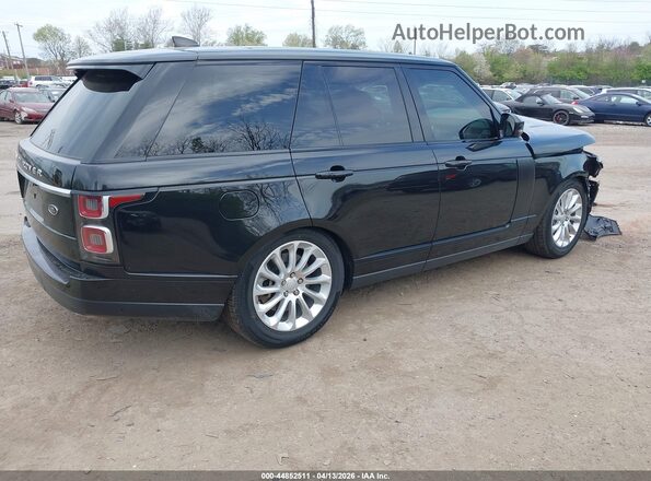 SALGS2RU8LA574122 2020 LAND ROVER RANGE ROVER Черный Задняя правая четверть