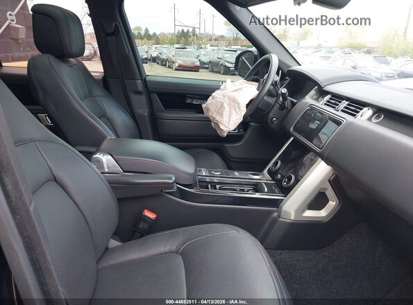 SALGS2RU8LA574122 2020 LAND ROVER RANGE ROVER Черный Вид салона спереди