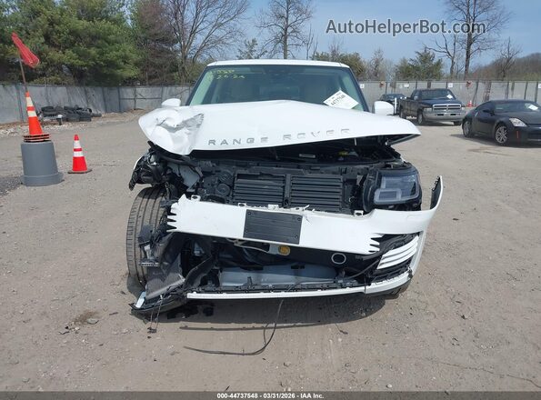 SALGS2SE9MA425450 2021 LAND ROVER RANGE ROVER White უკანა სალონის ხედი