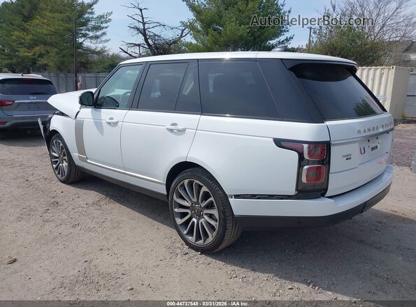 SALGS2SE9MA425450 2021 LAND ROVER RANGE ROVER White უკანა მარცხენა