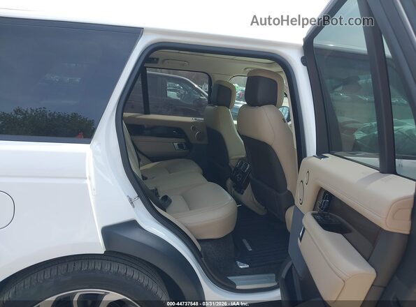 SALGS2SE9MA425450 2021 LAND ROVER RANGE ROVER White VIN კოდის სტიკერის ხედი