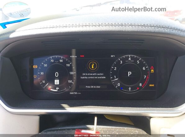 SALGS2SV0KA549930 2019 LAND ROVER RANGE ROVER White Հետևի նստատեղերի տեսք