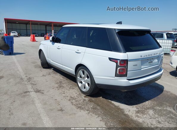 SALGS2SV3JA384583 2018 LAND ROVER RANGE ROVER White Задня ліва чверть