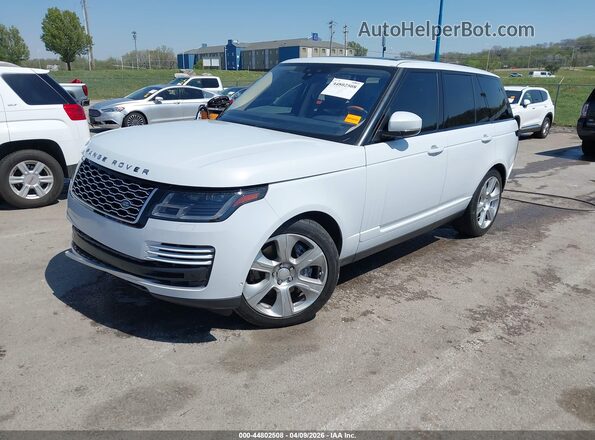SALGS2SV3JA384583 2018 LAND ROVER RANGE ROVER White Передня ліва чверть