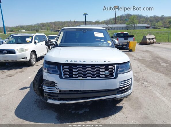 SALGS2SV3JA384583 2018 LAND ROVER RANGE ROVER White 