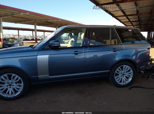 SALGS2SV5KA546893 2019 LAND ROVER RANGE ROVER Light Blue 