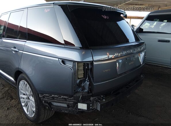 SALGS2SV5KA546893 2019 LAND ROVER RANGE ROVER Light Blue წინა ხედი