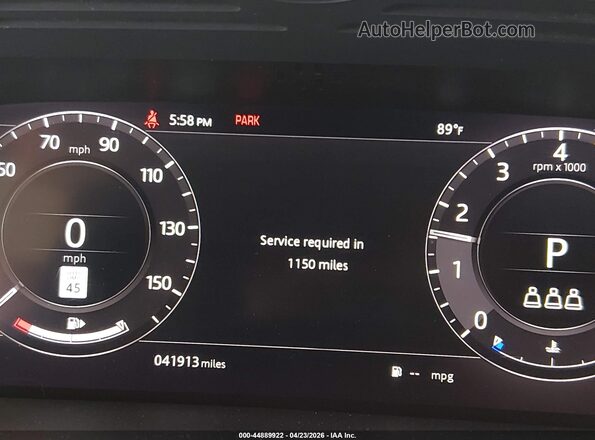 SALGS2SV5KA546893 2019 LAND ROVER RANGE ROVER Light Blue 