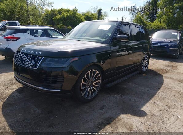 SALGS2SV7KA543834 2019 LAND ROVER RANGE ROVER Black 