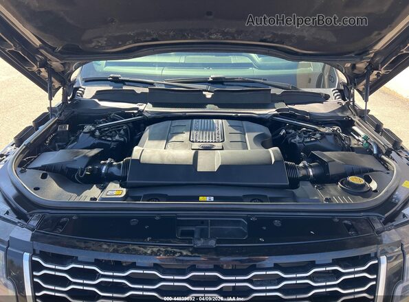 SALGS2SV8KA517596 2019 LAND ROVER RANGE ROVER Черный Вид сзади