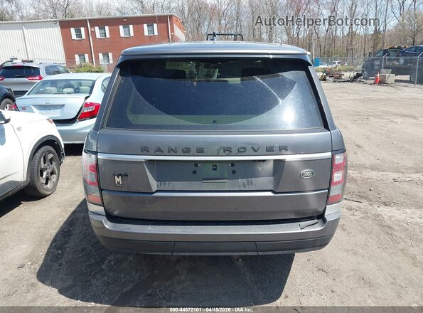 SALGS2VF2GA270989 2016 LAND ROVER RANGE ROVER Gray 