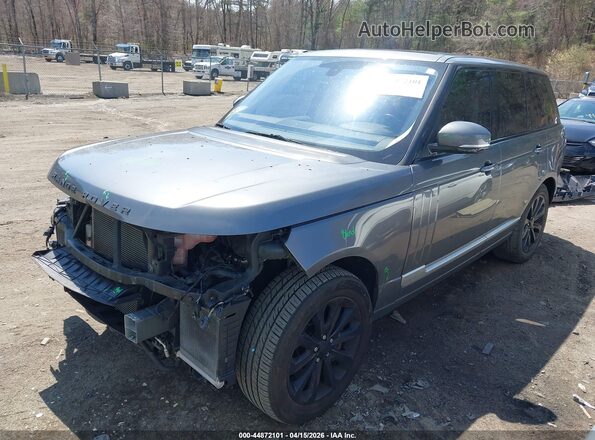 SALGS2VF2GA270989 2016 LAND ROVER RANGE ROVER Gray Передня ліва чверть