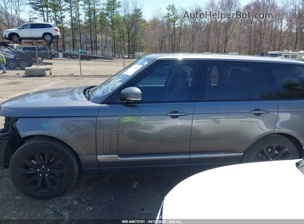 SALGS2VF2GA270989 2016 LAND ROVER RANGE ROVER Gray 