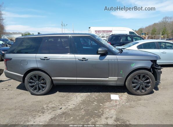 SALGS2VF2GA270989 2016 LAND ROVER RANGE ROVER Gray Панорамний вид салону 360°