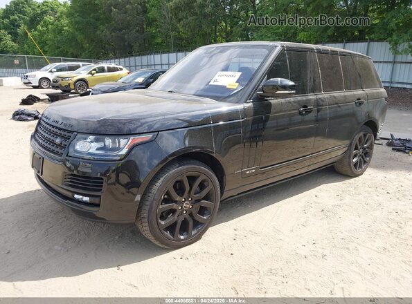 SALGS3EF8GA286345 2016 LAND ROVER RANGE ROVER Black 