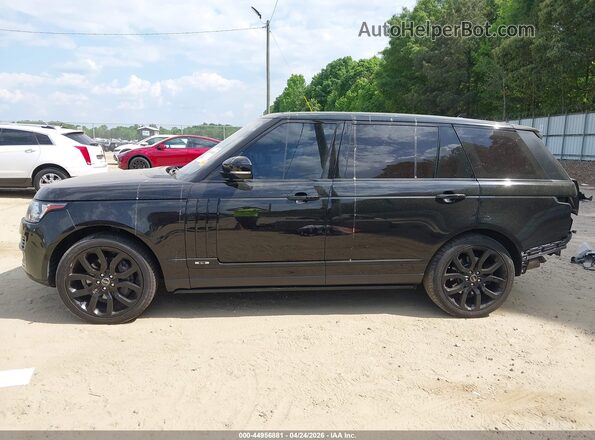 SALGS3EF8GA286345 2016 LAND ROVER RANGE ROVER Black 