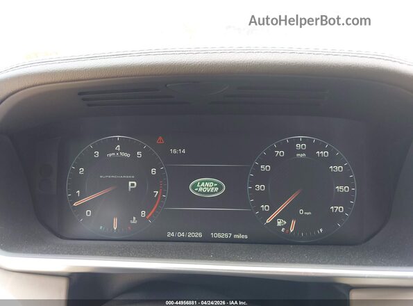 SALGS3EF8GA286345 2016 LAND ROVER RANGE ROVER Black 