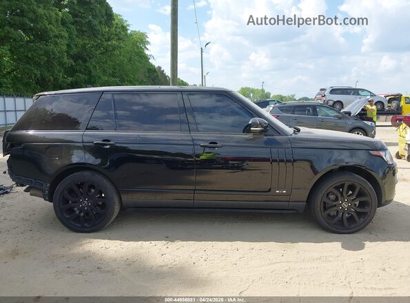 SALGS3EF8GA286345 2016 LAND ROVER RANGE ROVER Black 