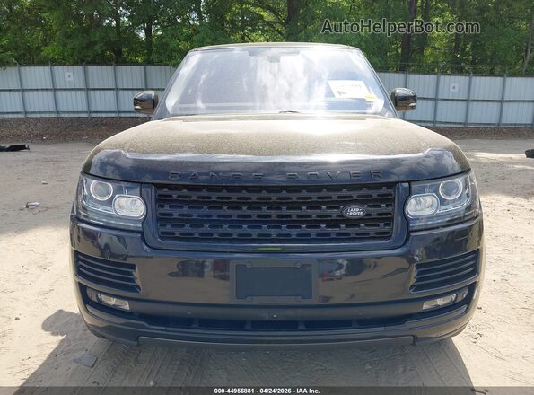 SALGS3EF8GA286345 2016 LAND ROVER RANGE ROVER Black 