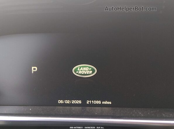 SALGS3EF9GA307946 2016 LAND ROVER RANGE ROVER Black Rear seats view